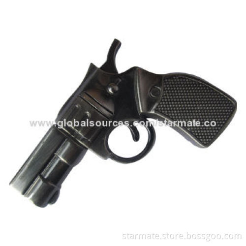 Pistol-shaped USB Flash Drive with 512MB to 64GB Capacity
